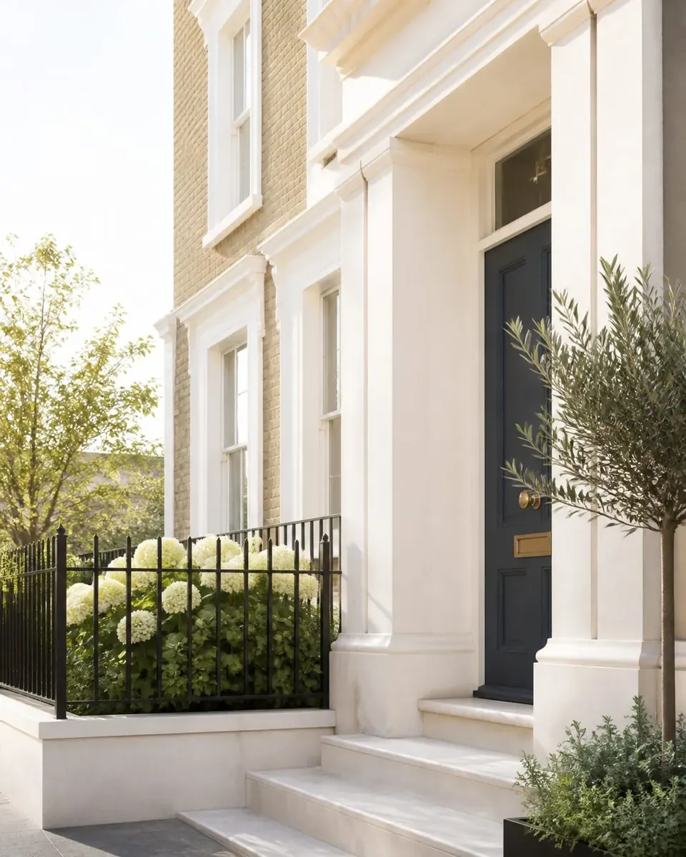 Illustrative residential architecture detail