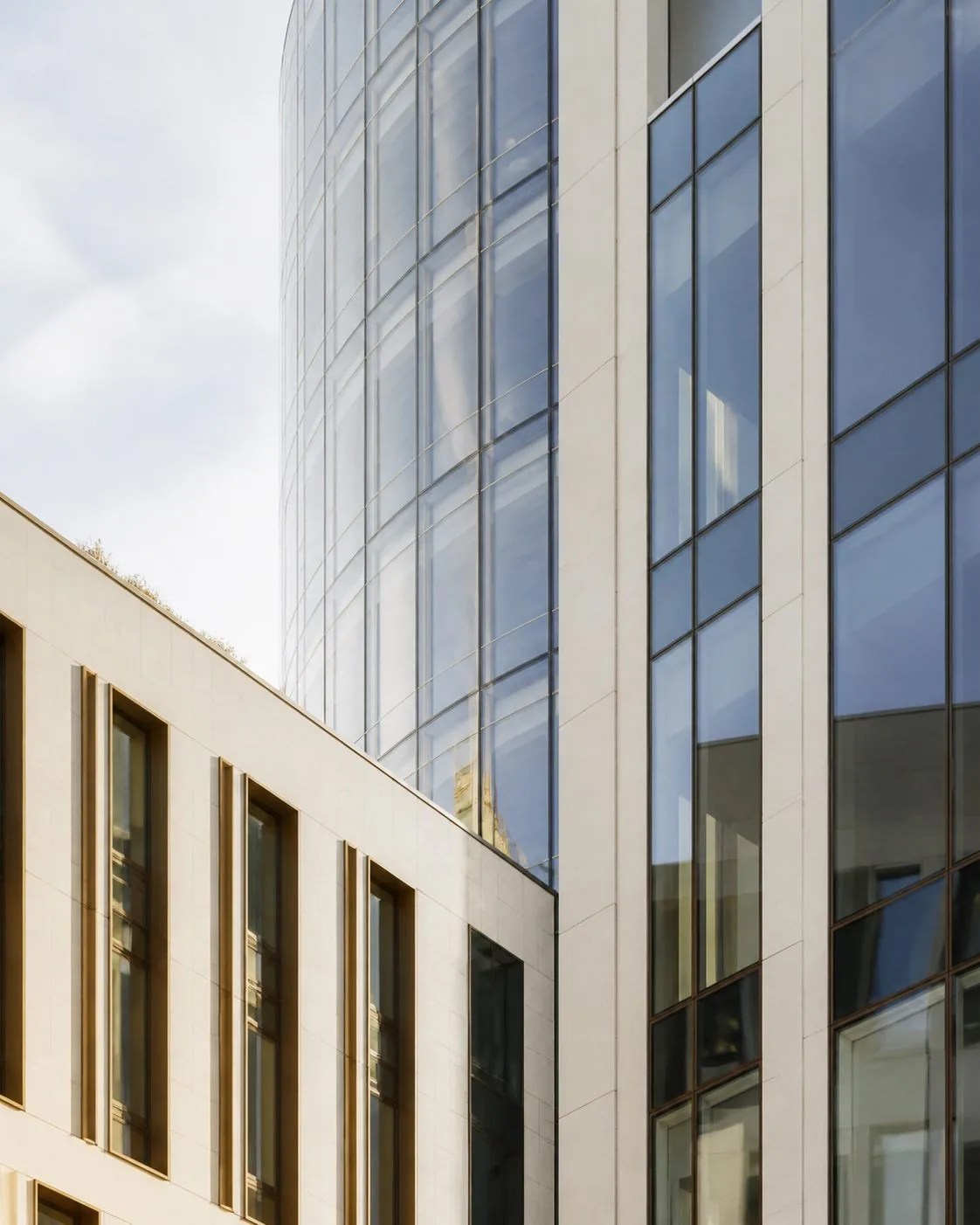 Illustrative contemporary office architecture detail